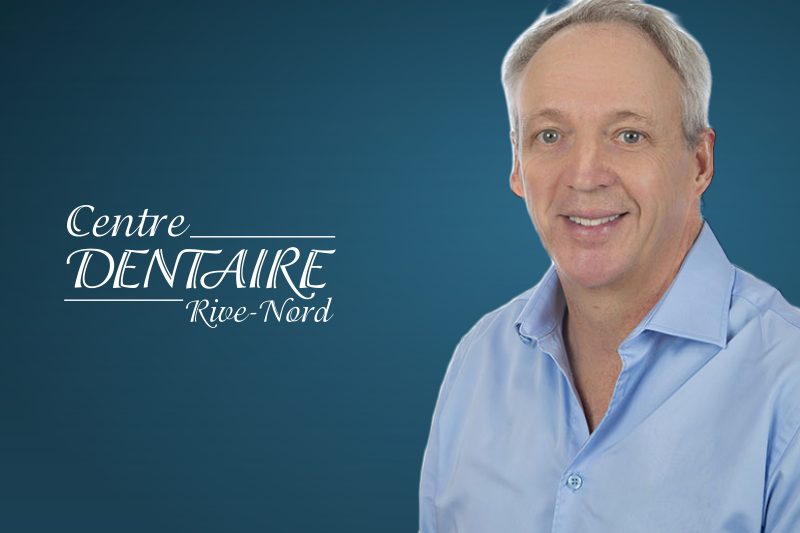 Portrait du Dr Mario Desautels, chirurgien-dentiste au Centre Dentaire Rive-Nord.